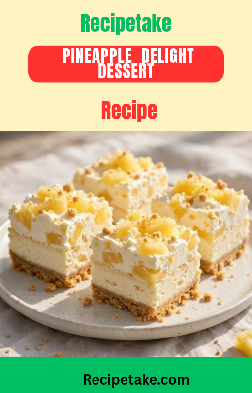 Pinapple Delight Dessert